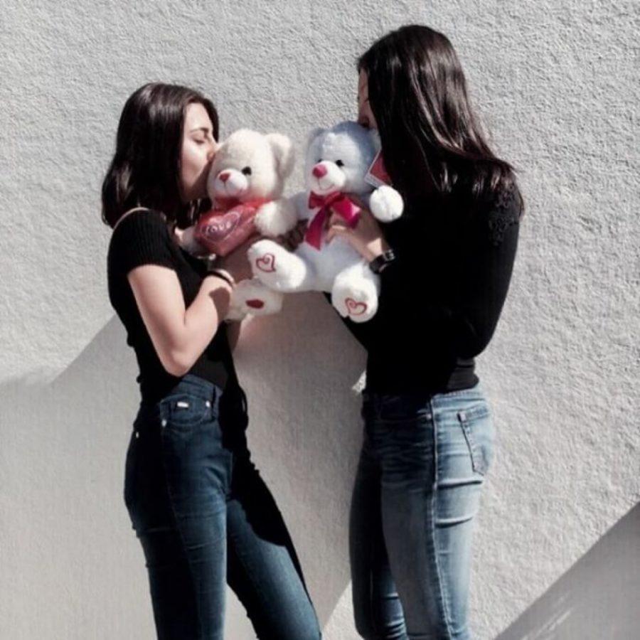 Helia Hedayati and Hanna Hoang on Valentine’s Day
