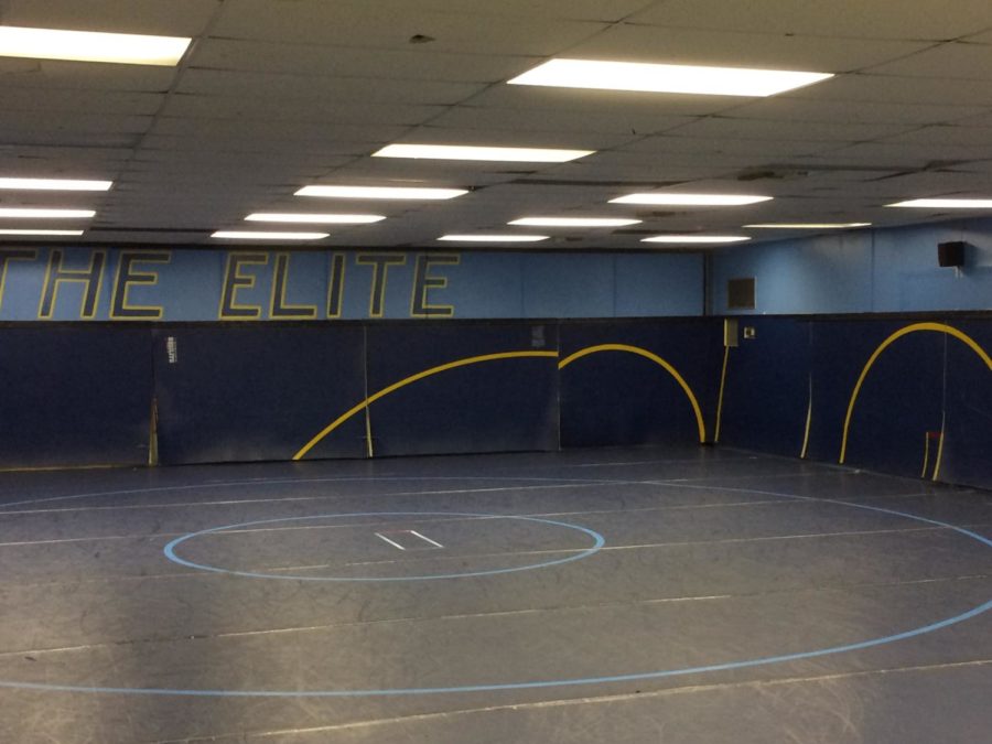 The aging wrestling room