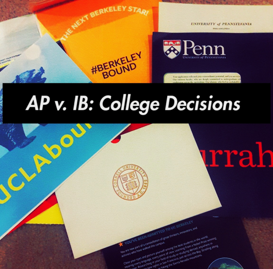 AP v. IB: University Decisions