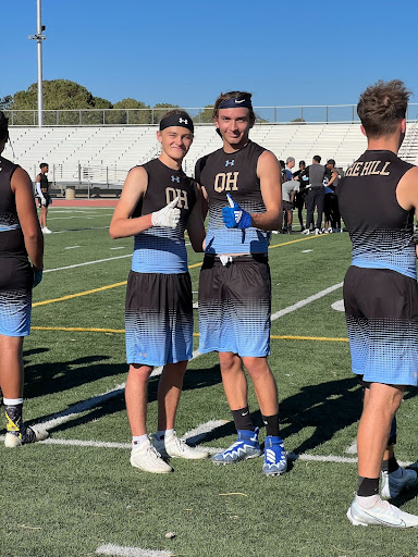 Left in Under Armor headband: Ty Manthey, Right: Oliver Weese