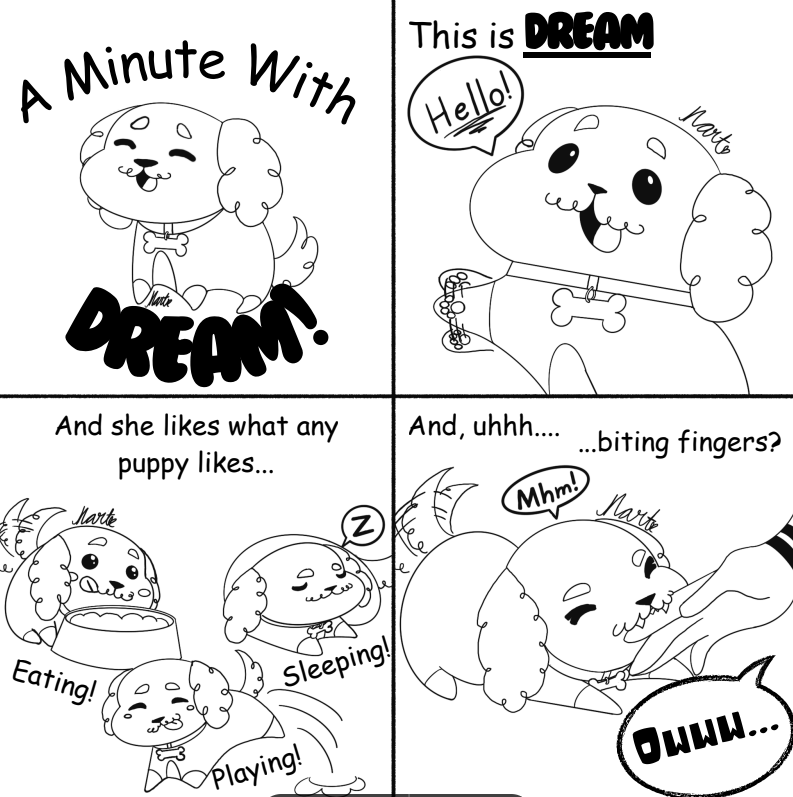 Check out our Comic Series, A minute With Dream!