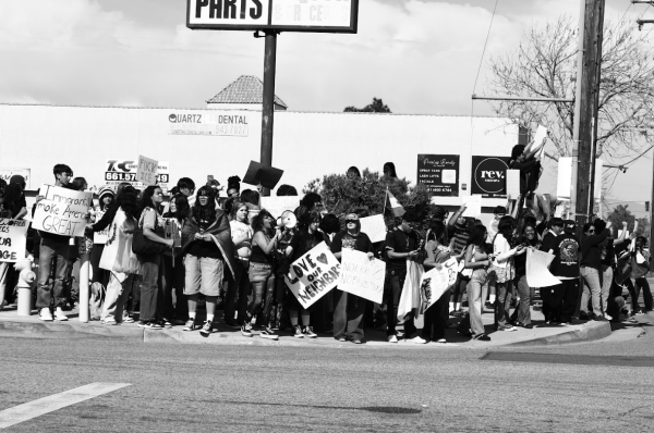 Quartz Hill High School ICE Protest Coverage